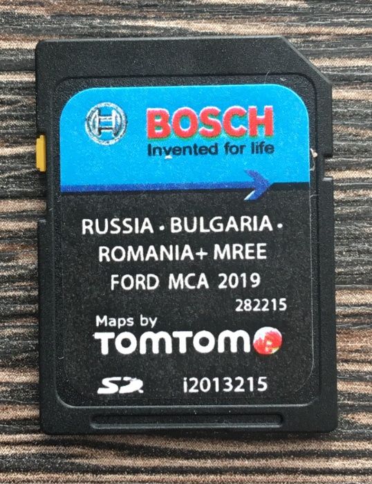 2023 MCA FORD Sd Card East EUROPE Touchscreen Russia Bulgaria Romania