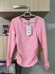 Bluza cu drapaje Zara