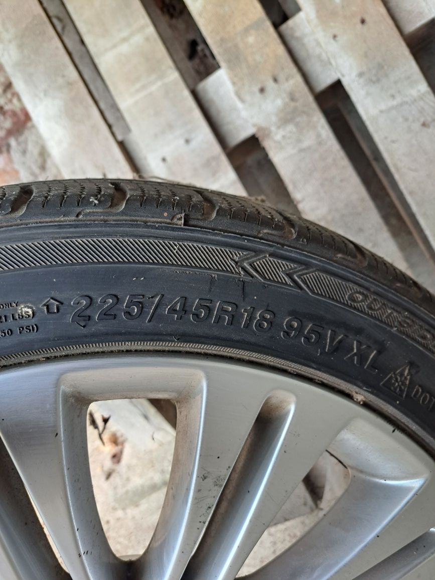 Джанти с гуми 4бр 225/45 R18