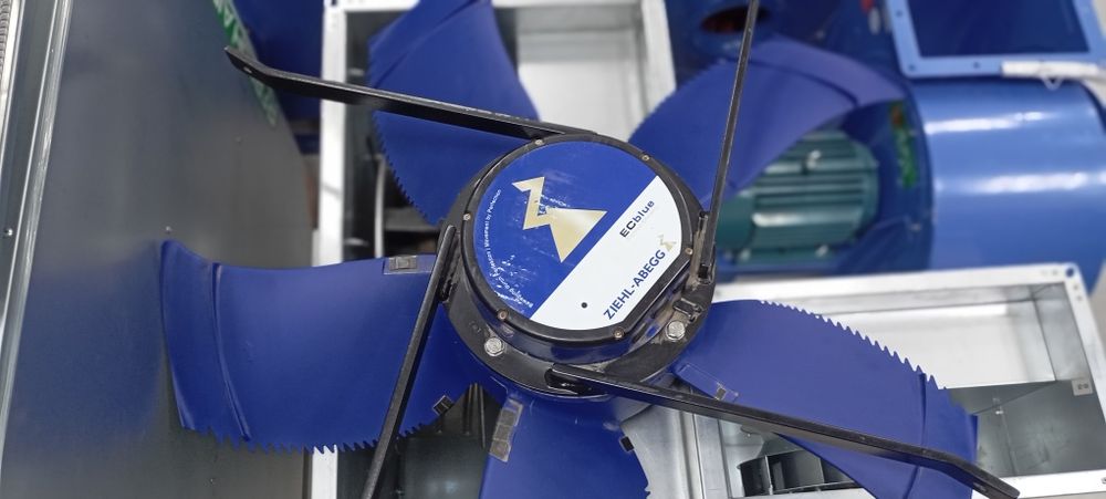 Asivoy ventilator 1 metil . Встали вентилятор 1 метр