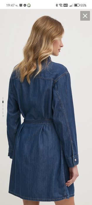 Дънкова рокля Calvin Klein