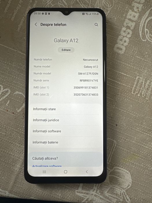 sam A12,64 liber retea