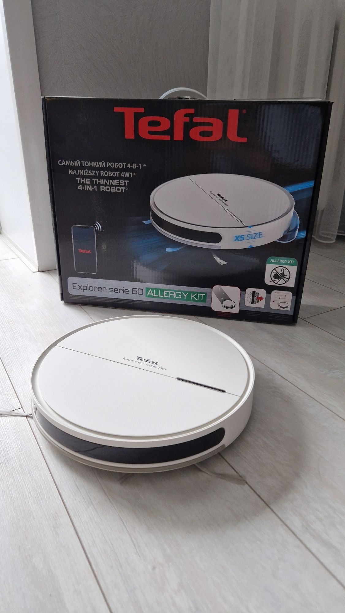 Робот-пылесос Tefal X-plorer Serie 60 RG7447WH