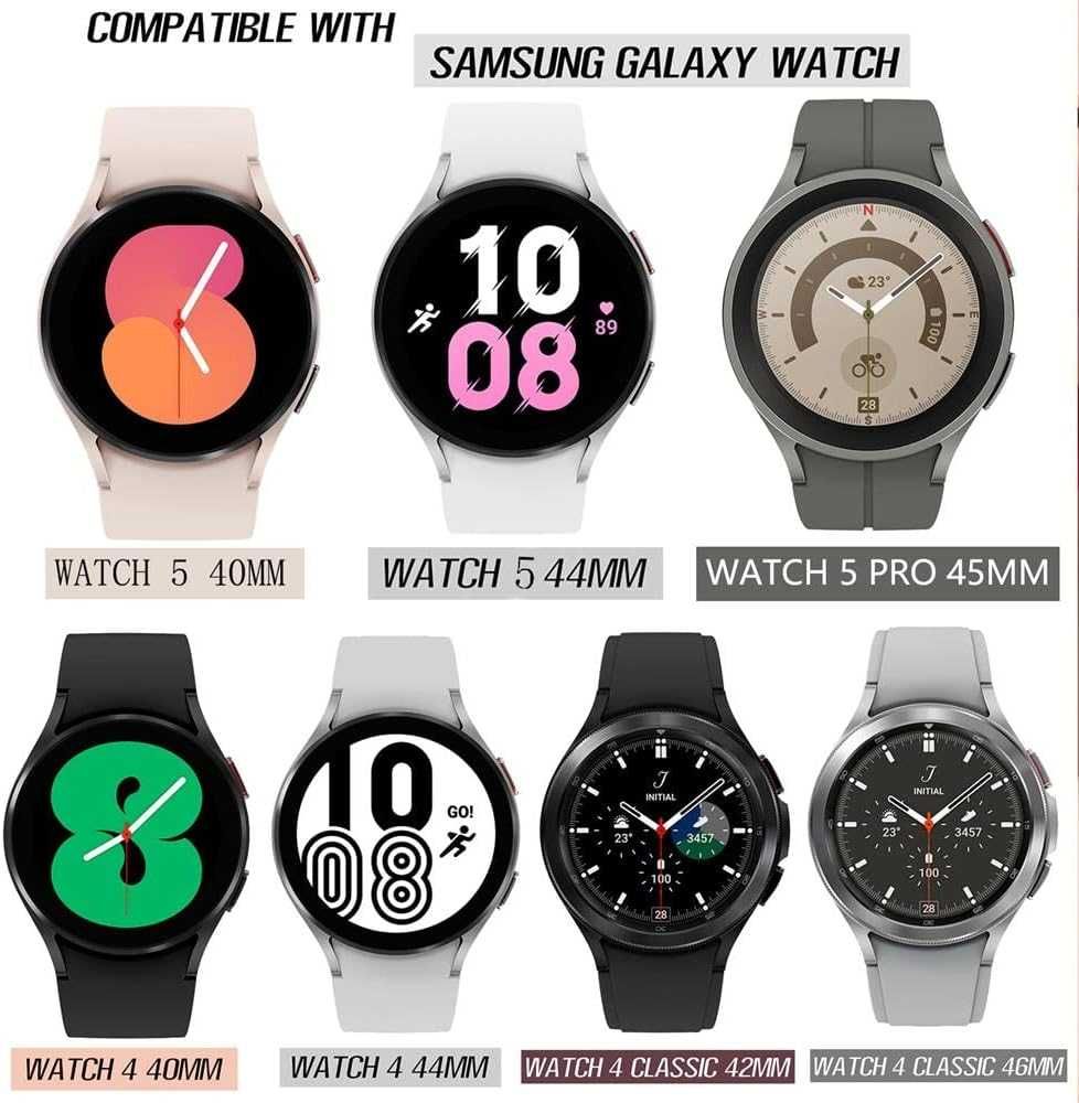 Силиконова Каишка за Samsung Watch 5/4 Pro Active 2 Huawei GT3 Xiaomi