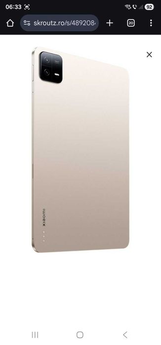 Tableta Xiaomi pad 6 6+2gb RAM/128gb ca nouă cadou perfect de Crăciun.