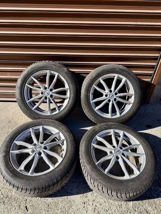 Джанти 18” 5х112 RIAL Wheels със зимни гуми Dunlop 235/55/18 is