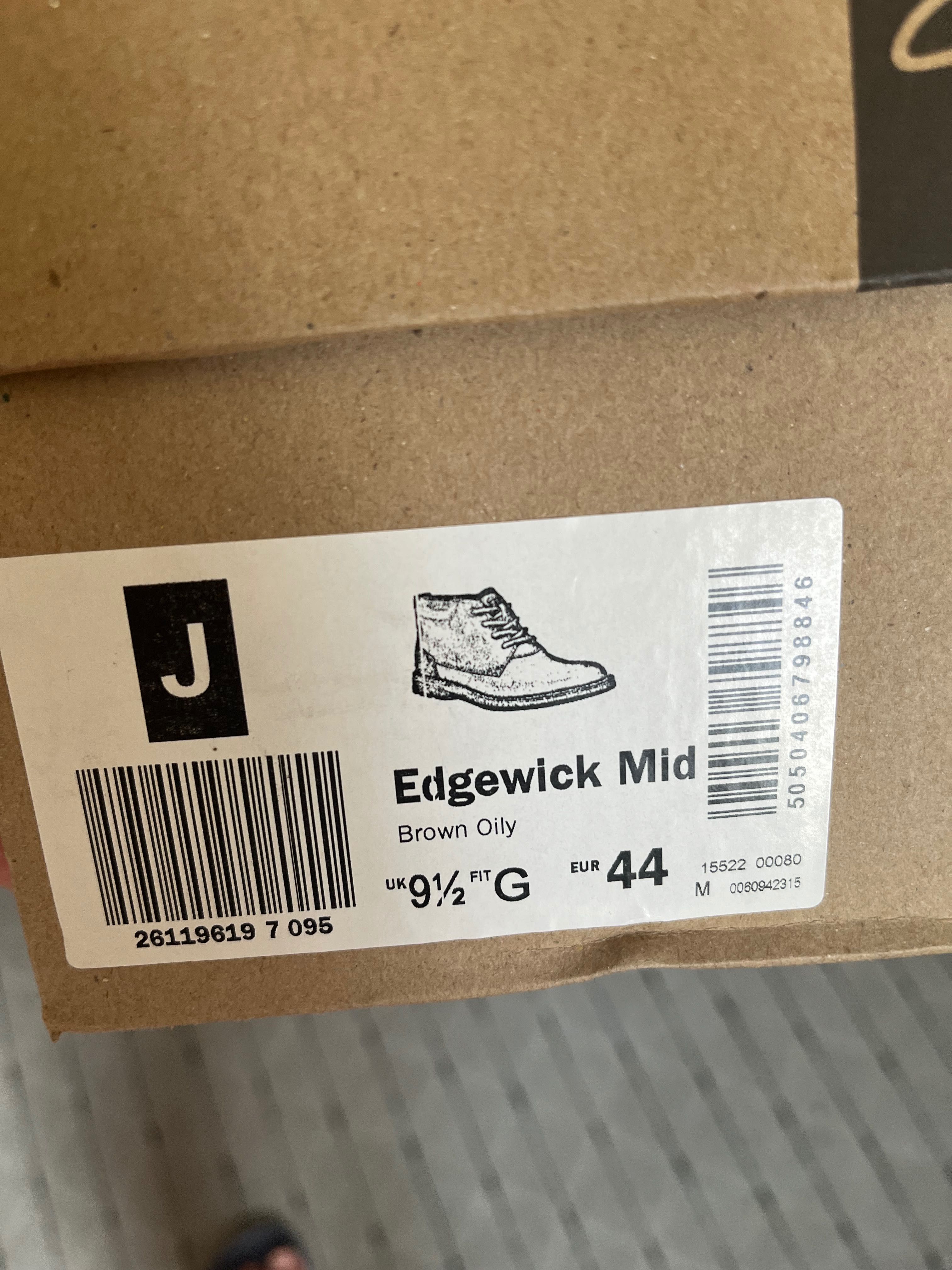 Мъжки Кожени обувки Clarks Edgewick размер 44