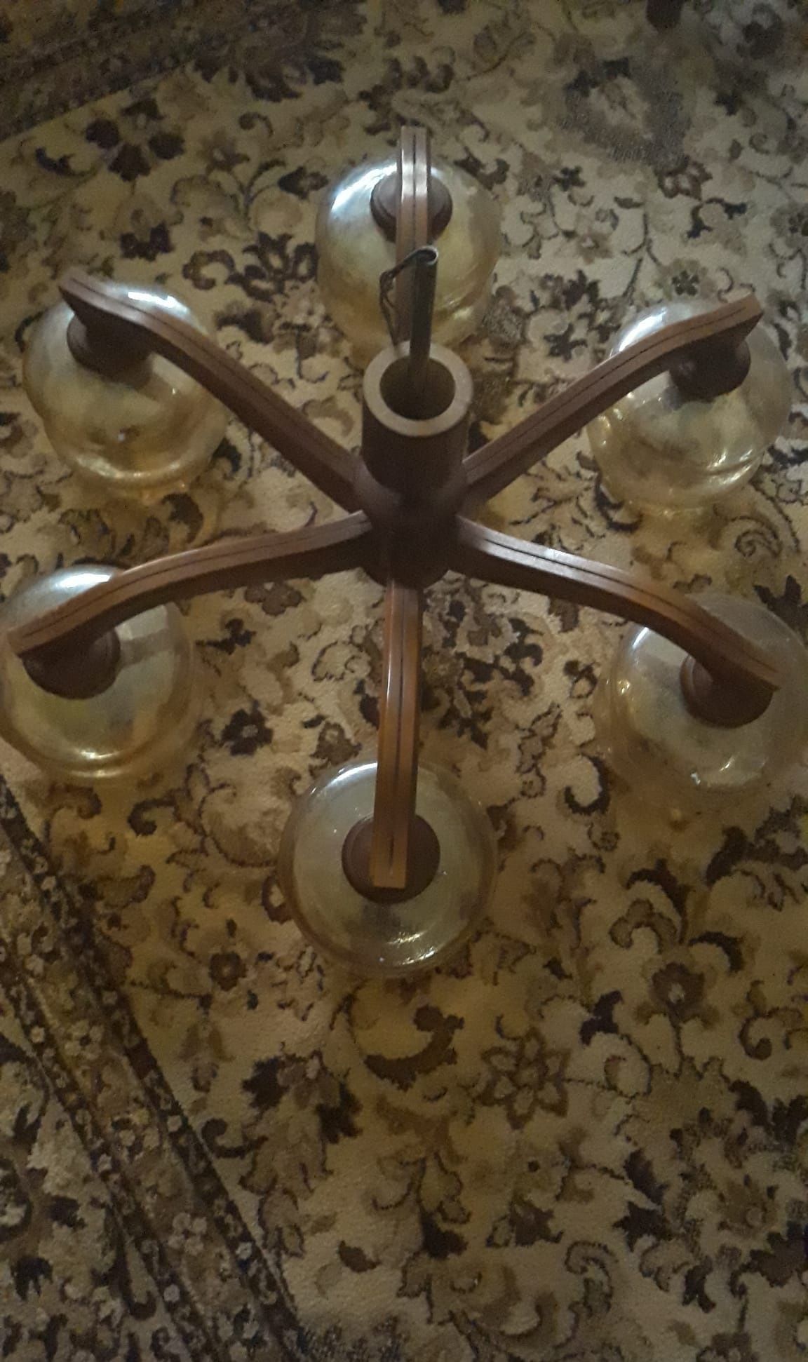 Candelabru rustic