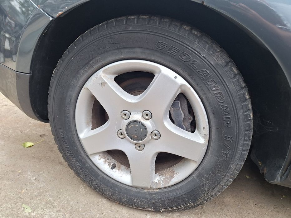 Jante din aliaj cu cauciucuri 236/65 R17 VOLKSWAGEN TOUAREG 2002 - 201
