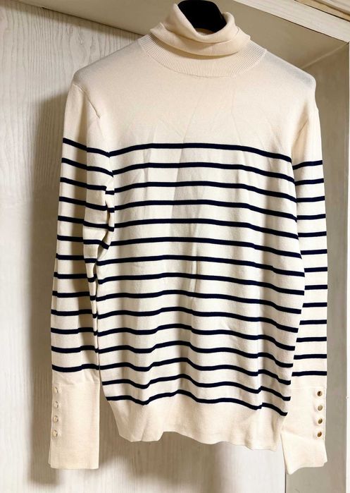 ZARA Дамска блуза с поло яка