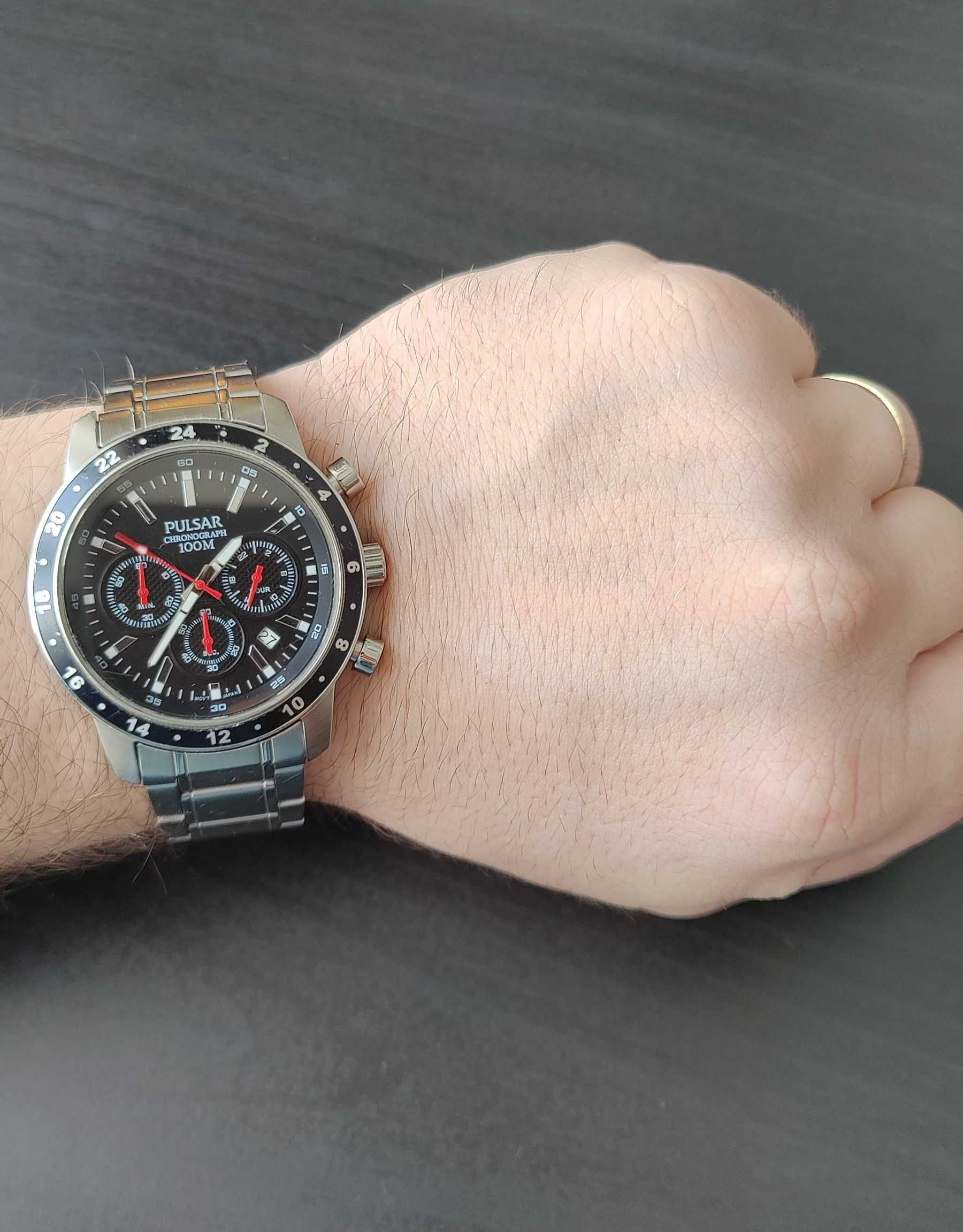 Ceas PULSAR Chronograph 100m Quartz