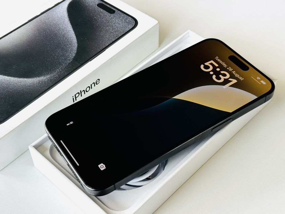Iphone 15 Pro Max 512GB Black Titanium 96% Батерия! Гаранция