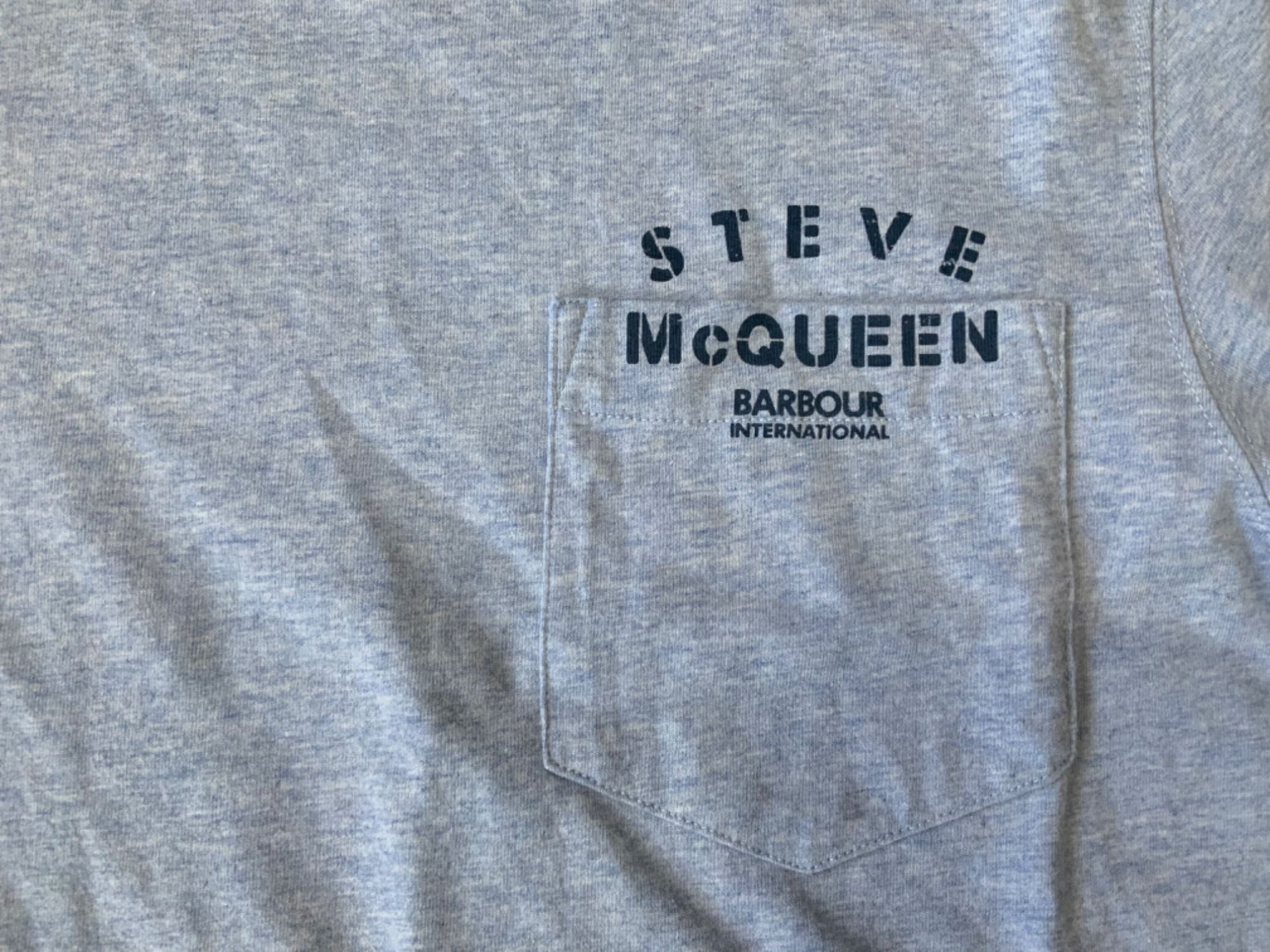 Steve McQueen barbour-оригинална тениска s-m