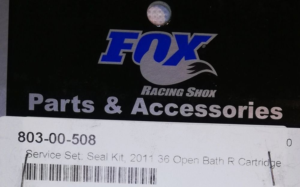 Kit Service Furca Fox Van Float 36 R 2011 803-00-508 Open Bath O/B reb