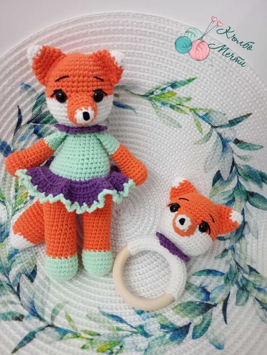 Подаръчен комплект за бебе - ръчна изработка