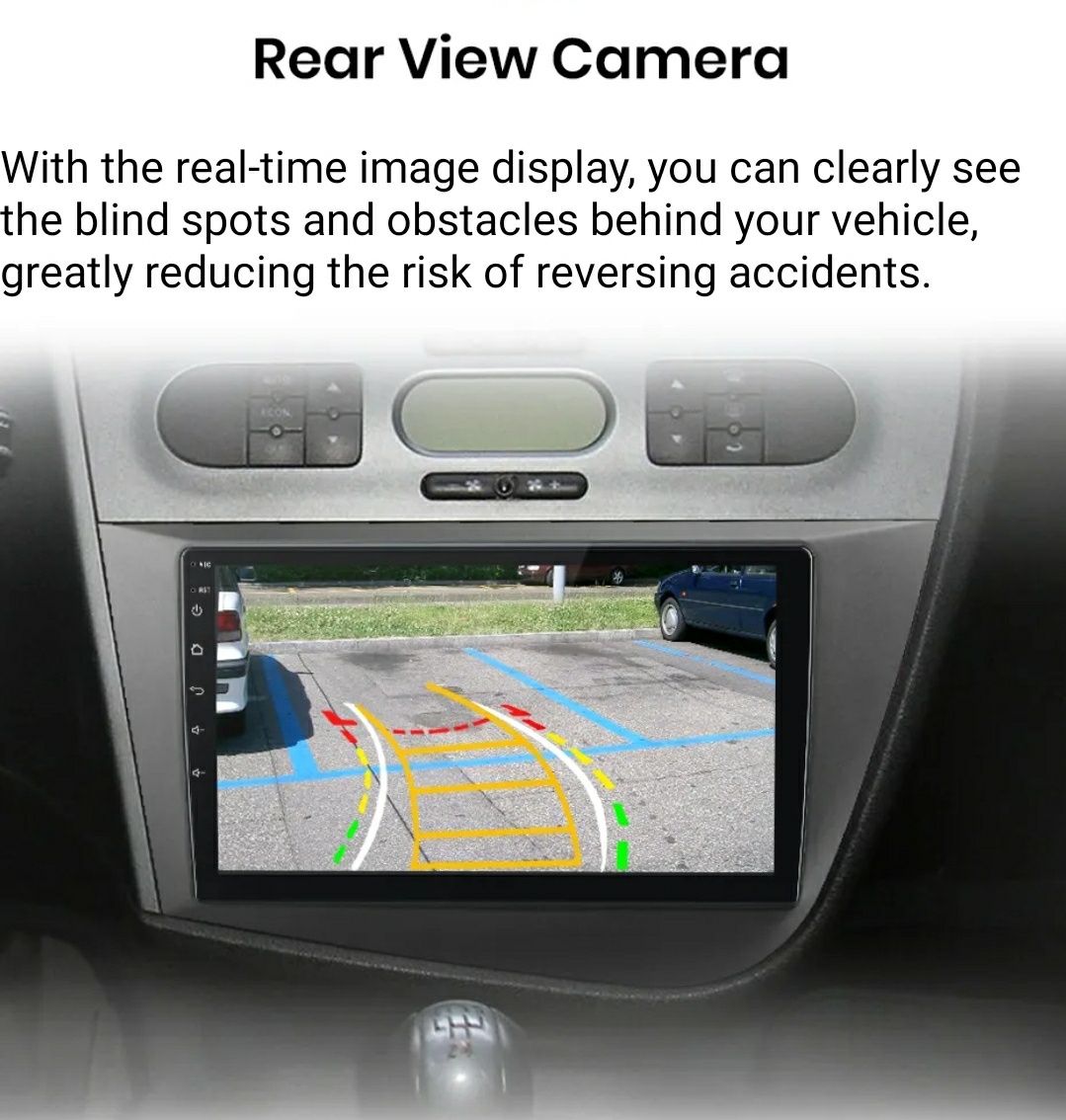 Navigatie Android dedicata SEAT LEON 2 (2005-2012)