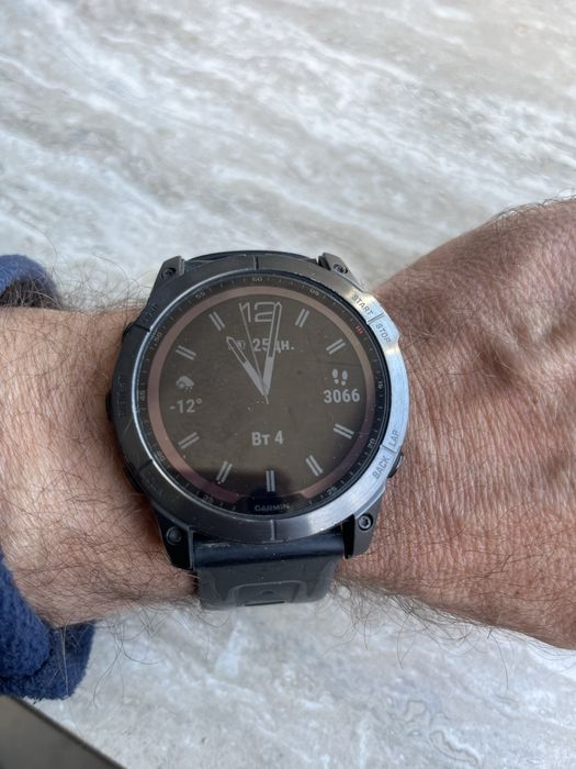 Часы Garmin Fenix7x sappfire solar