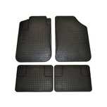 Set covorase auto din cauciuc Mat 2 Universale culoare Negru, presuri BestAutoVest, 4 buc.
