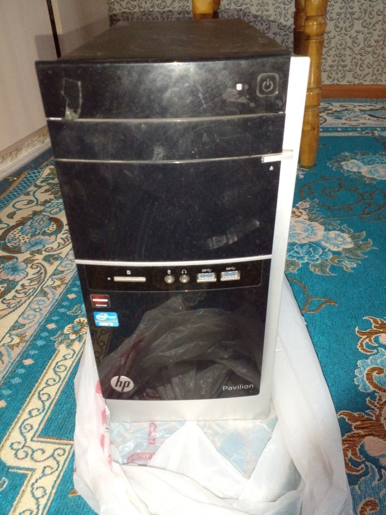 Компьтер h/p, монитор, системный блок, клавиатура срочно Химпаселок