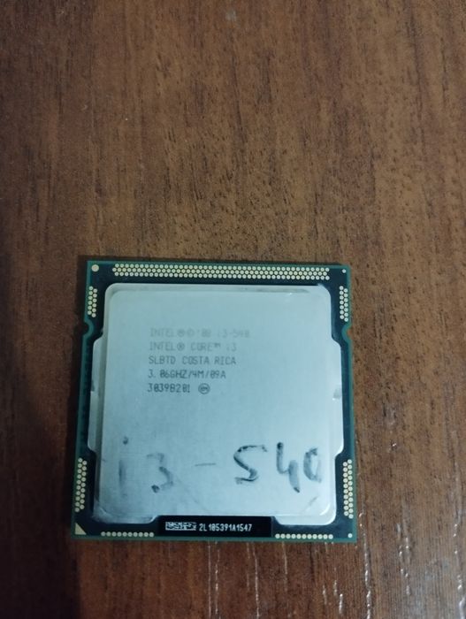 Intel Core i3-540 Lga1156  + кулер