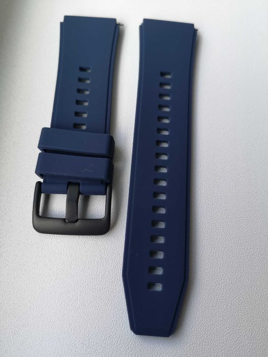 Curea silicon Huawei Watch GT2 Pro/GT3 Pro (catarama neagra)