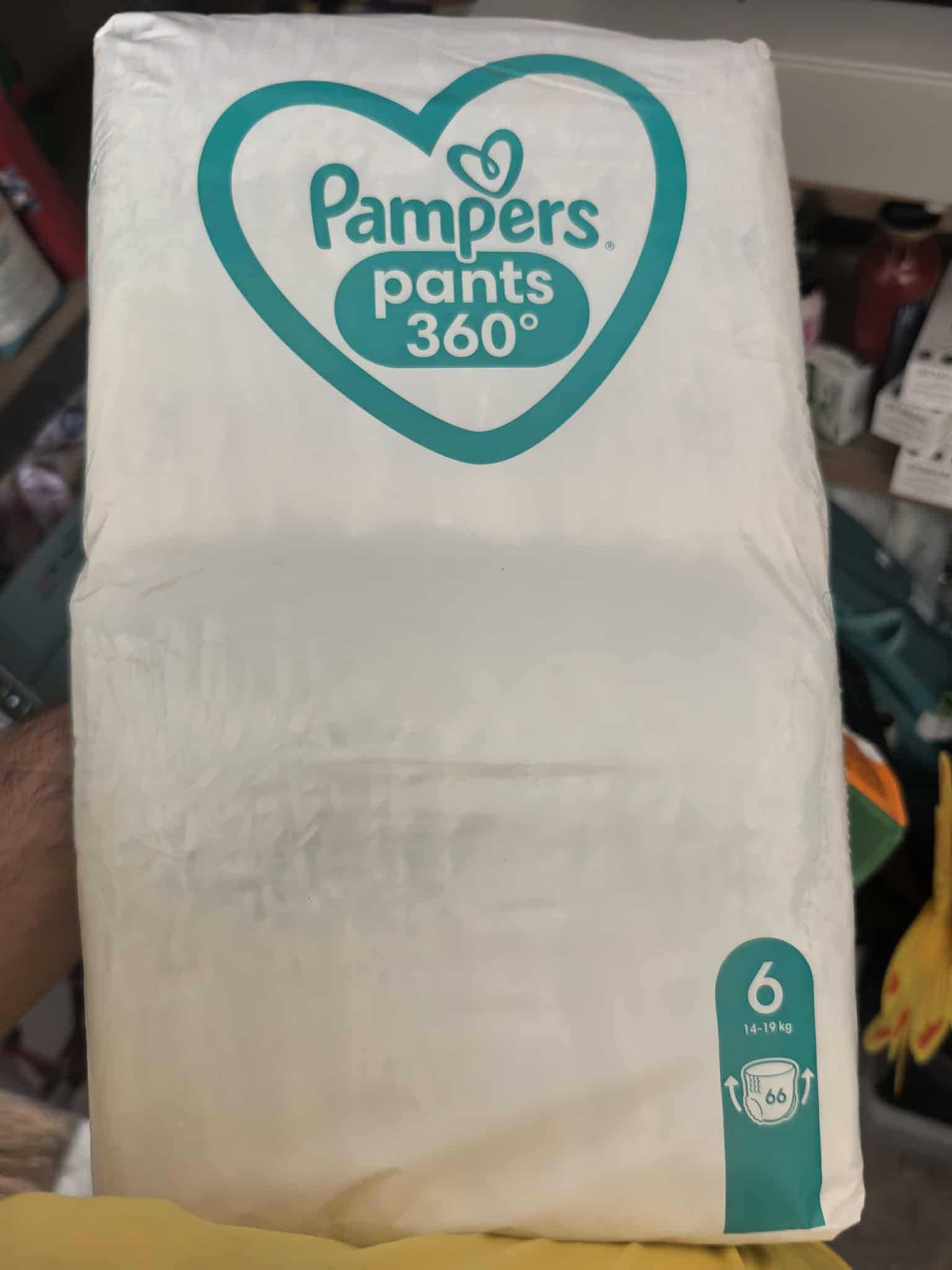 Pampers pants 360 р-р 6 14-19 кг. 66 бр.