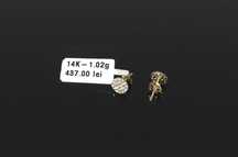 Cercei aur 14k 1.02gr