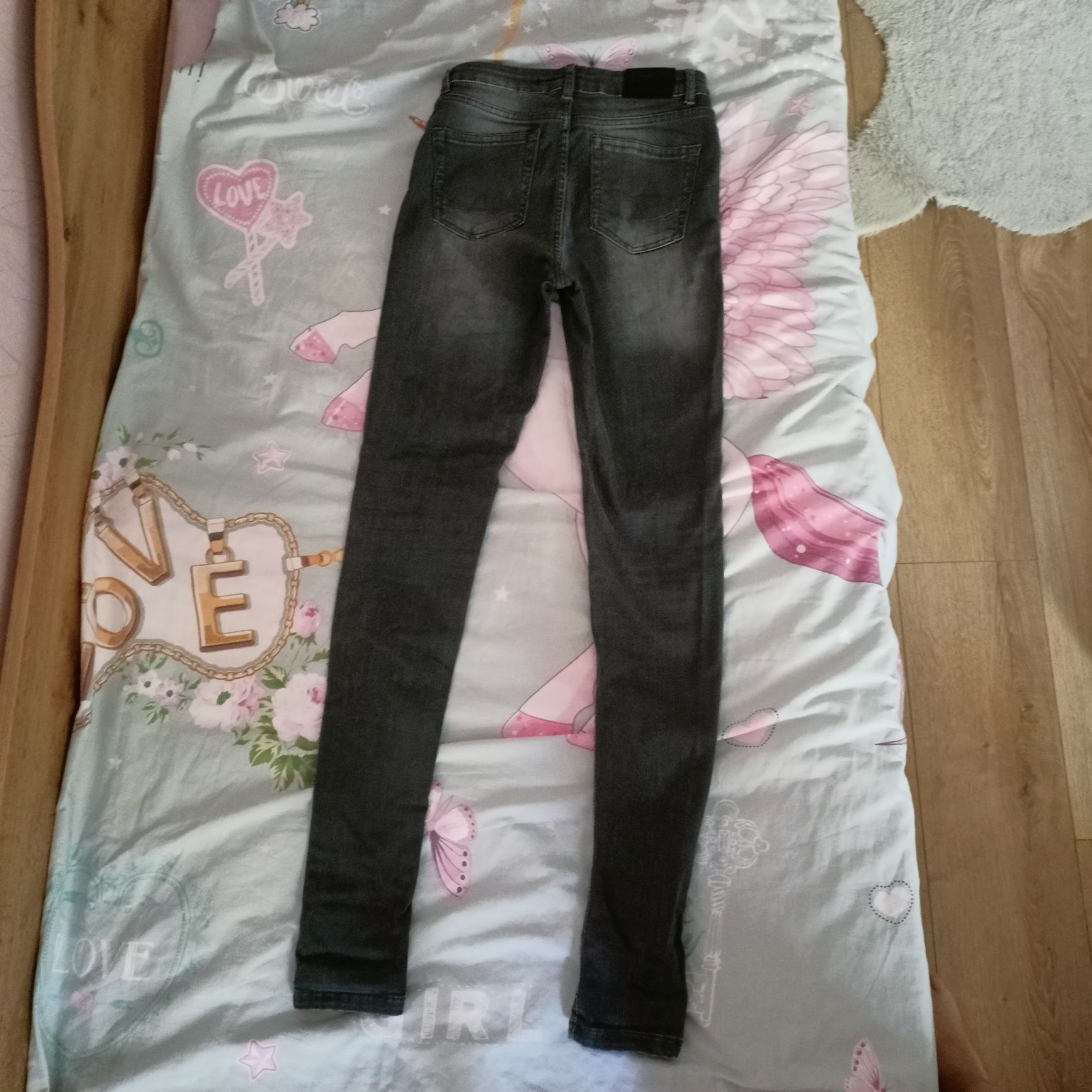 Сиви дънки Superdry