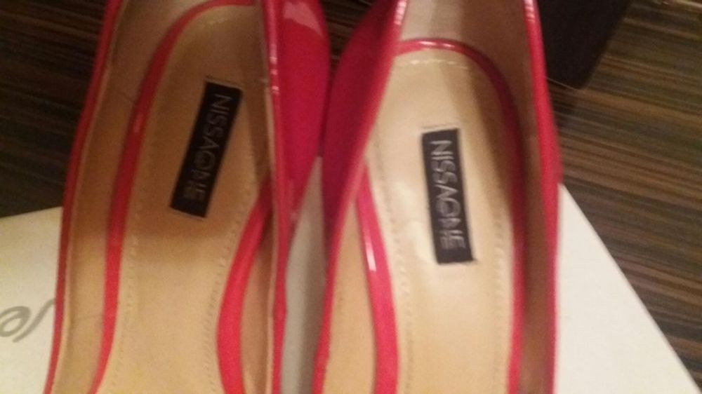 Stiletto Nissa piele noi