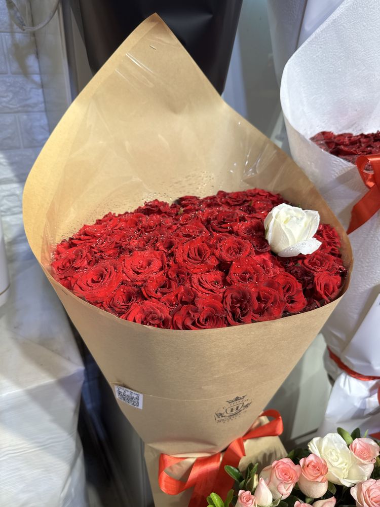 Роза букет  гуллар