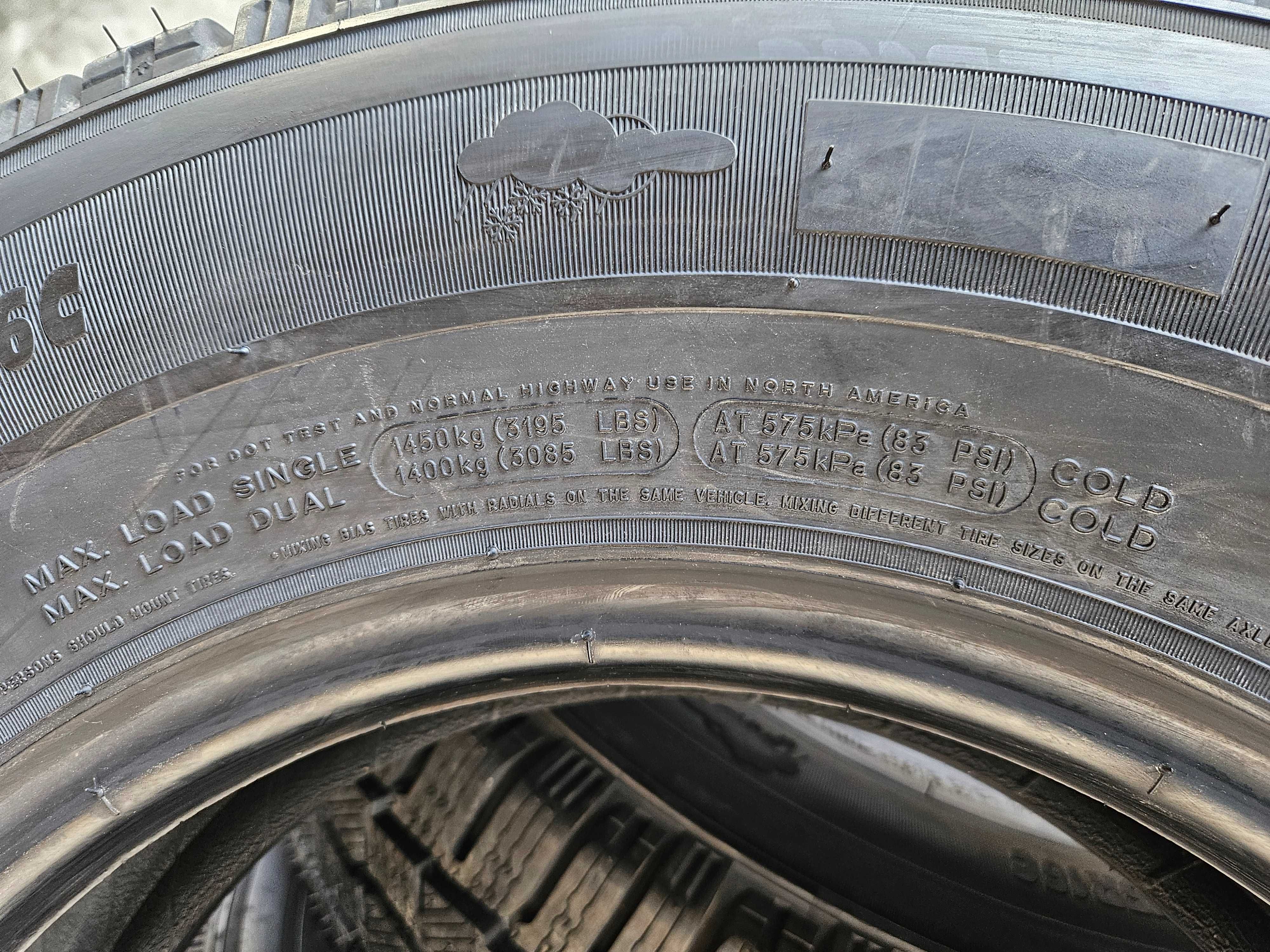 2 Нови зимни гуми 225/75R16C Michelin Agilis Alpin 121R 12PR France