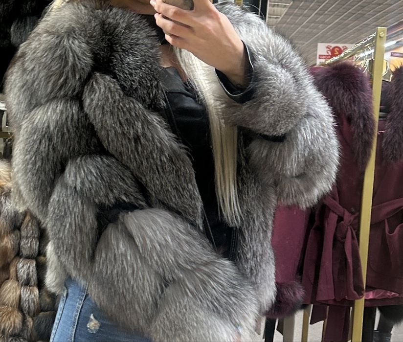 Blana naturala vulpe polara