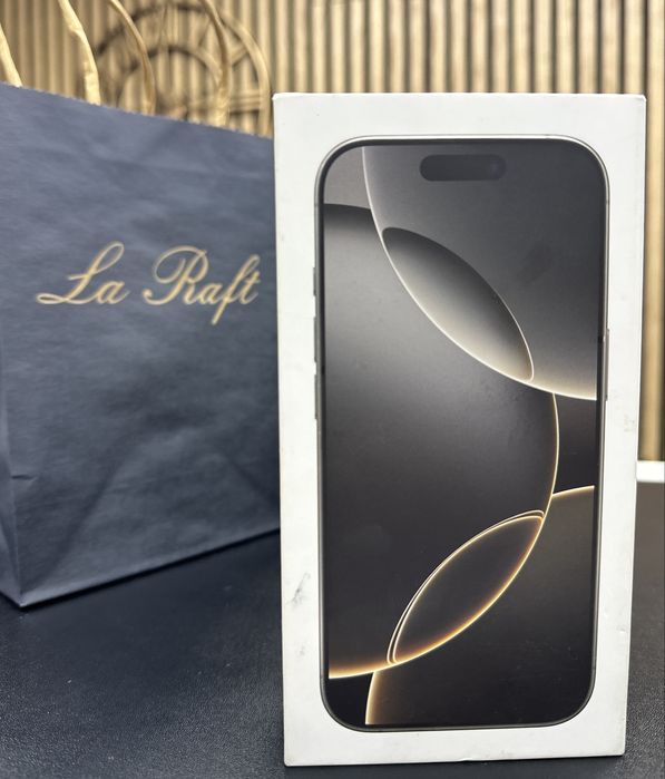 Iphone 16 pro 128G/ Natural Titanium / Baterie 100% / Fact&Garantie
