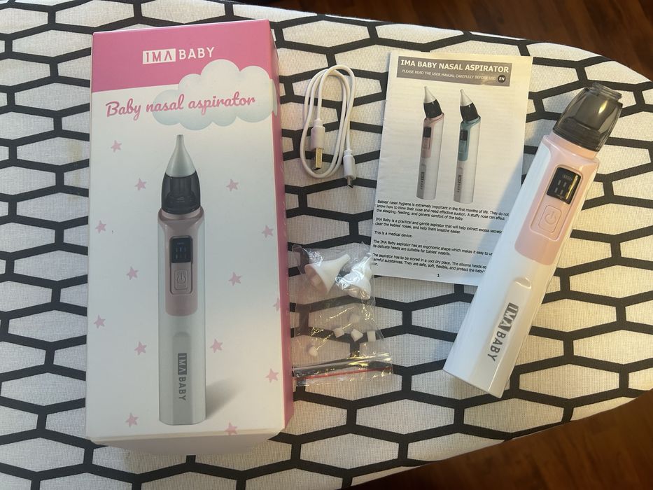 Aspirator nazal electric pentru bebelusi si copii silentios, USB