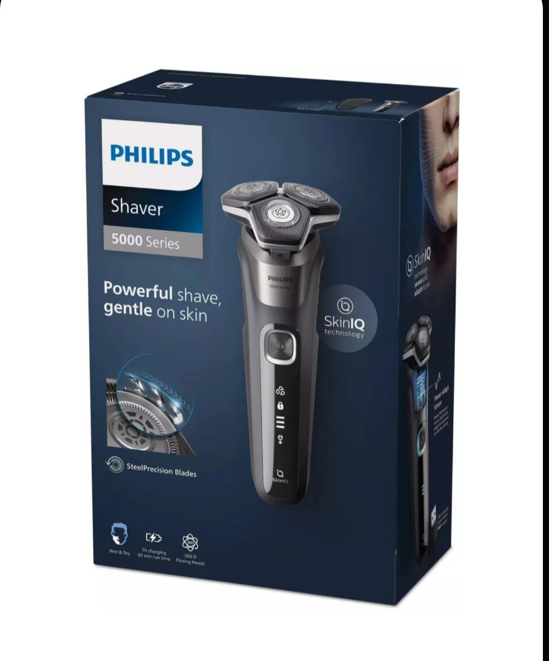 Электробритва мужская Philips 55887/30 серый/серебристый