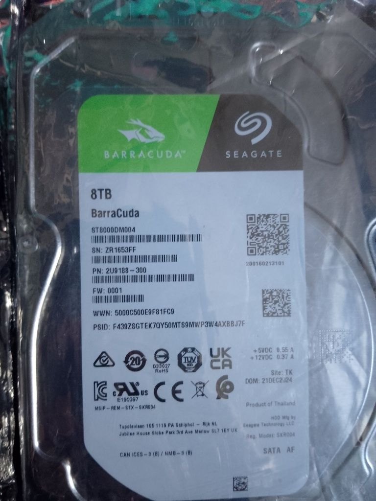 HDD Seagate Baracuda 8TB