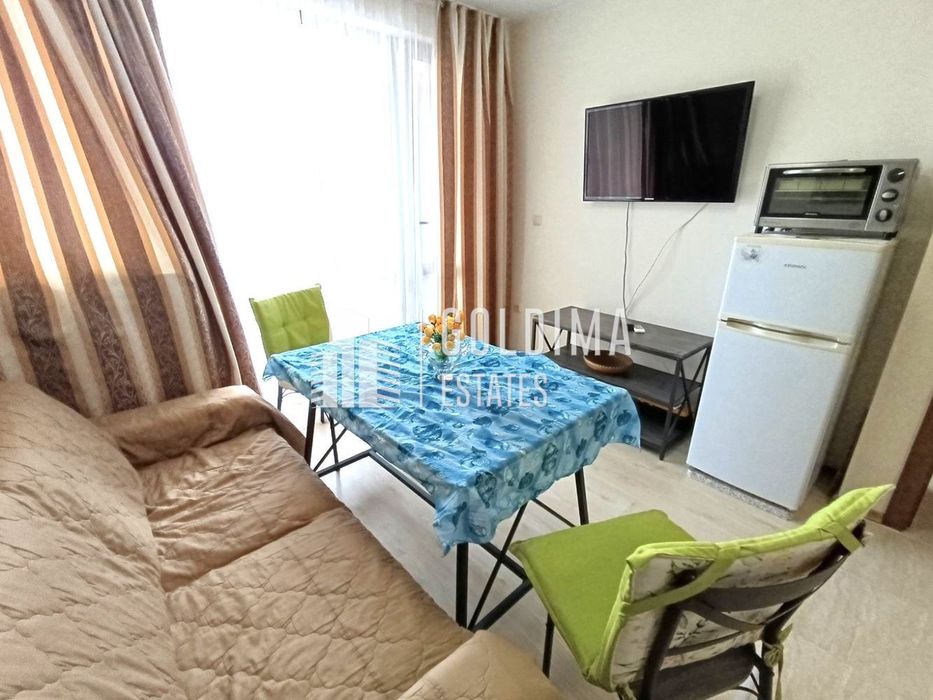 Обзаведен двустаен апартамент в с. Равда