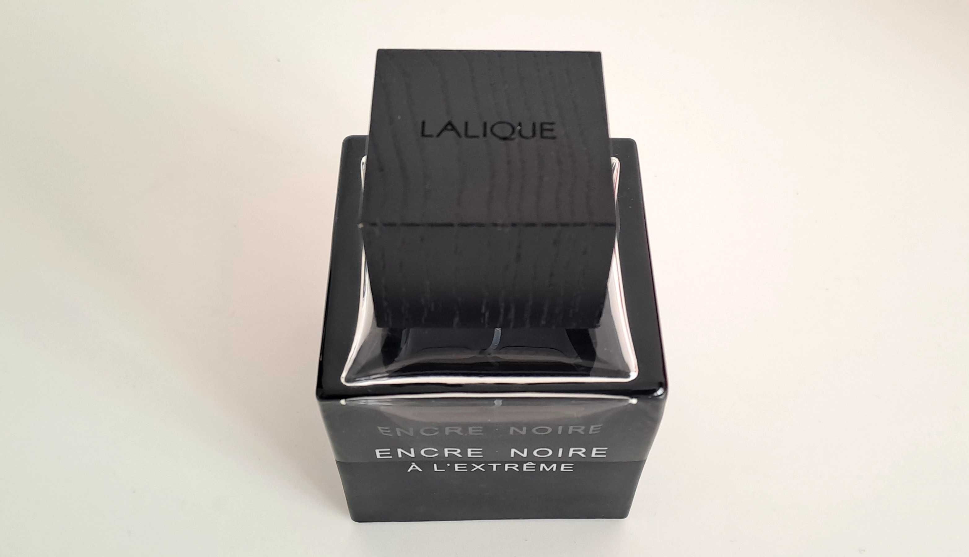 Sticla goala parfum Lalique Encre Noire a L'extreme