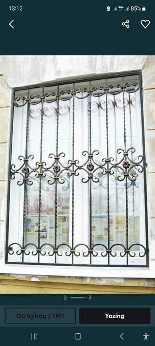 Reshotka yasab urnatamiz