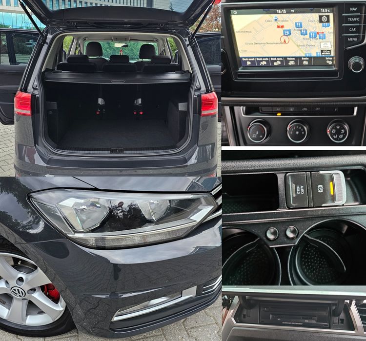 Vw Touran Hightline,an fab 2018,motor 1,6, diesel,115 CP  Euro.6