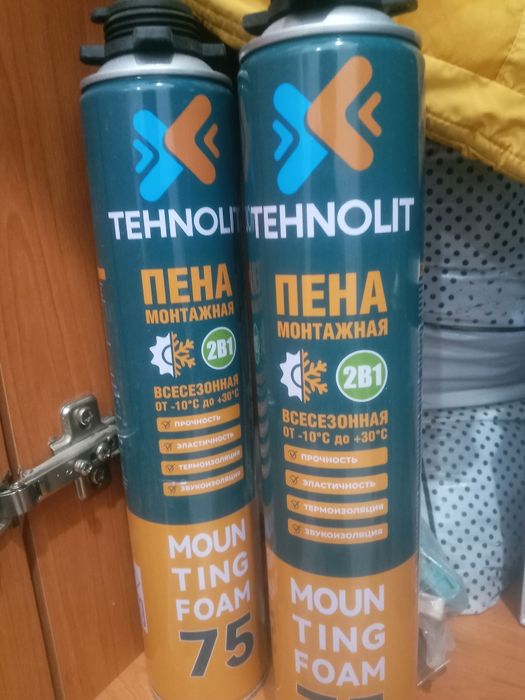 Пена монтажная технолит