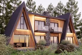 Construim cabane din lemn tip A