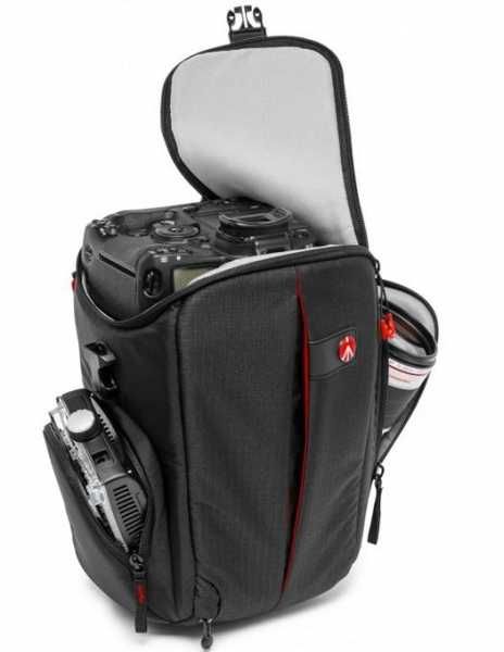 Geanta foto umar holster vertical DSLR mirrorless Manfrotto