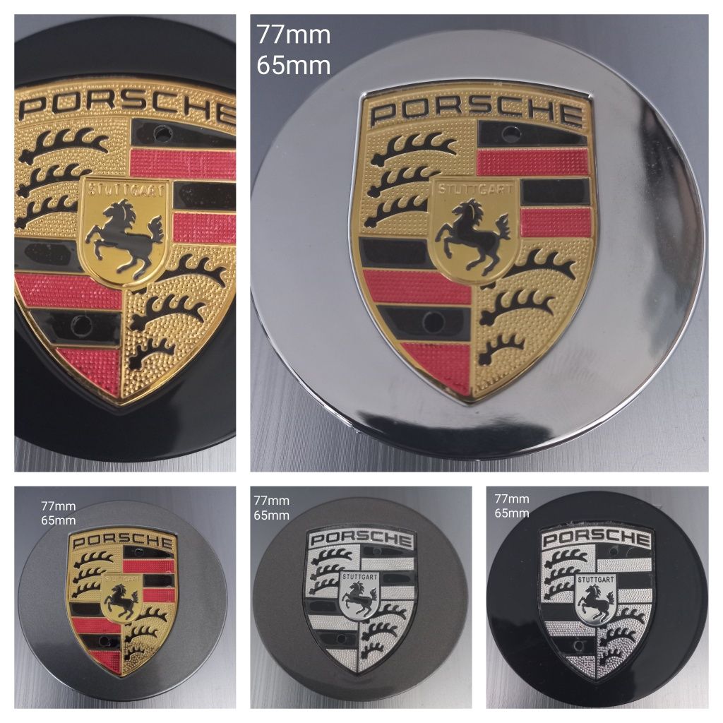 Capace pentru jante aliaj - set 4 capace Porsche