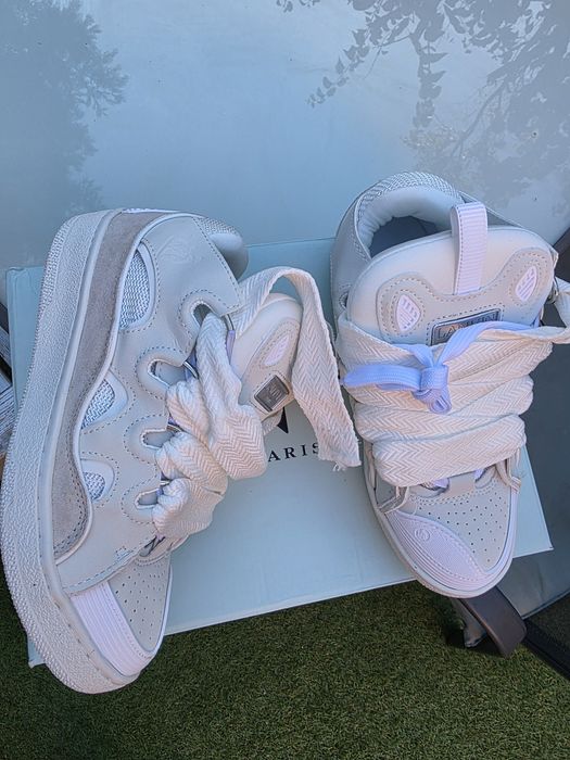 Vand pantofii Lanvin White  38
