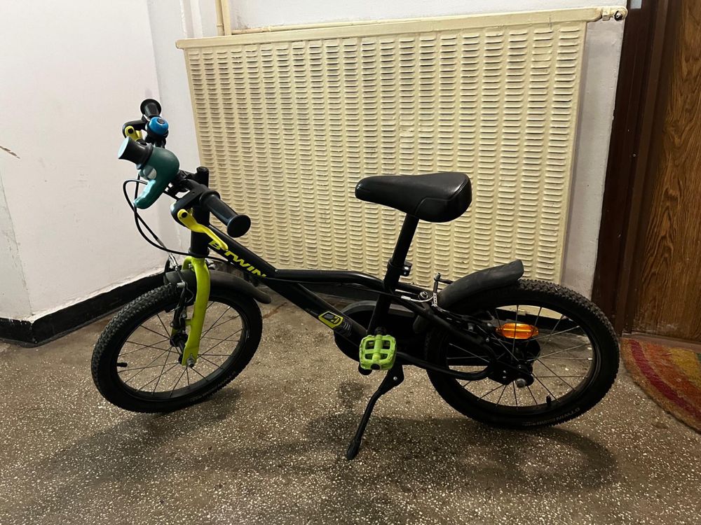 Bicicletă 16" 500 DARK HERO Copii 4-6 ani