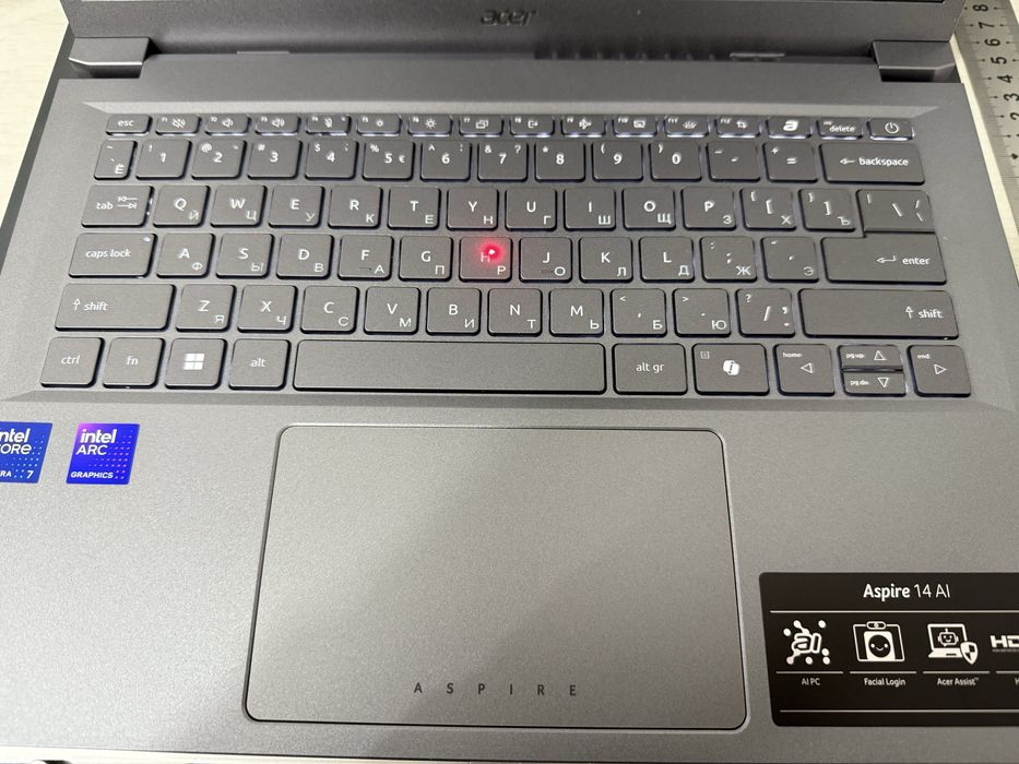 Acer Aspire 14 AI (USA)  видеокарта 16гб