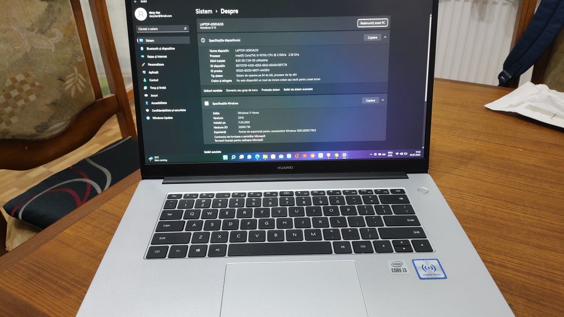 Laptop Huawei Matebook D15