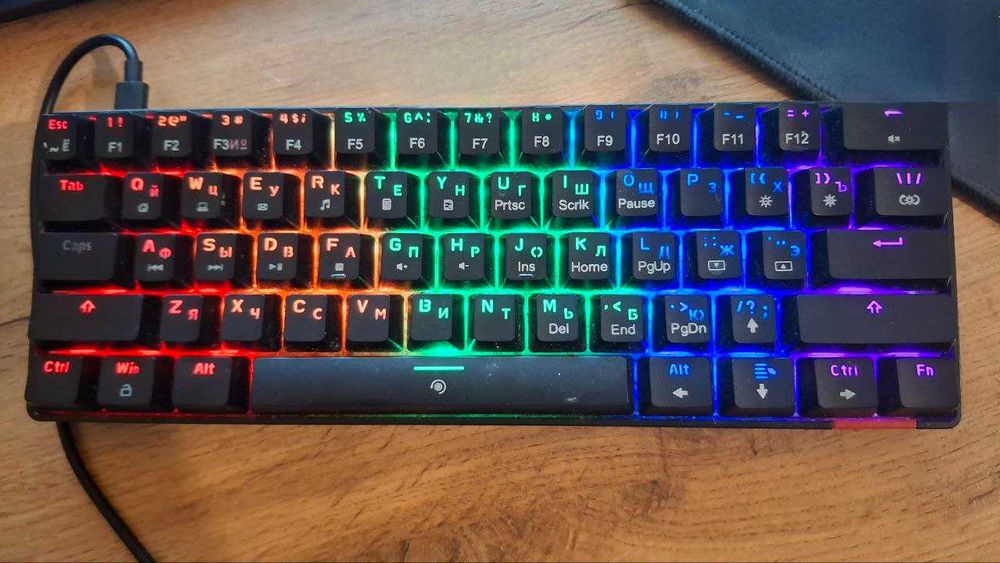 Механическая клавиатура TKL (60%) Black PANTEON T3 RS Black