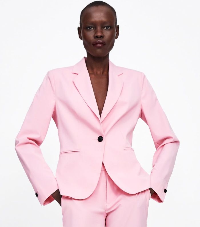 Розов блейзър ZARA